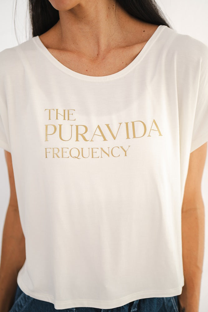 PV FREQUENCY CROP TOP