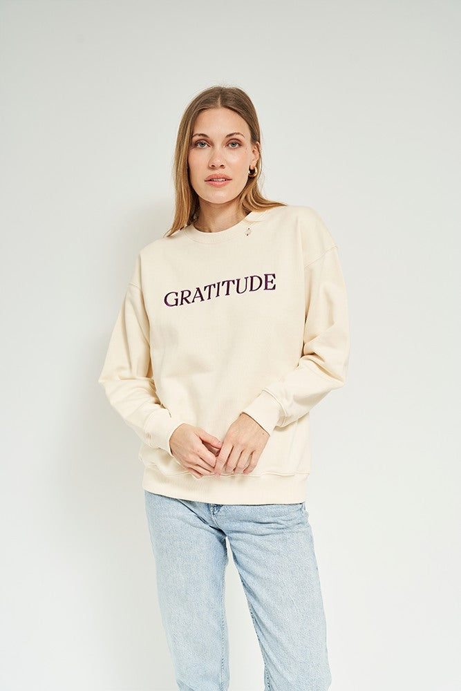 GRATITUDE SWEATER